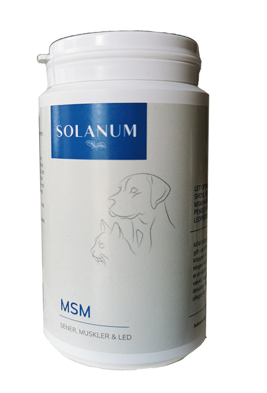 besked Udflugt Regnfuld Solanum MSM | Rent MSM til din hunds led og muskler. – Solanum.dk