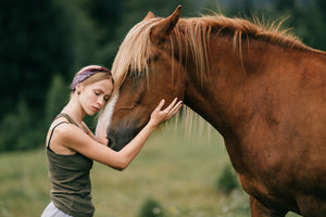 Sommereksem hos hest