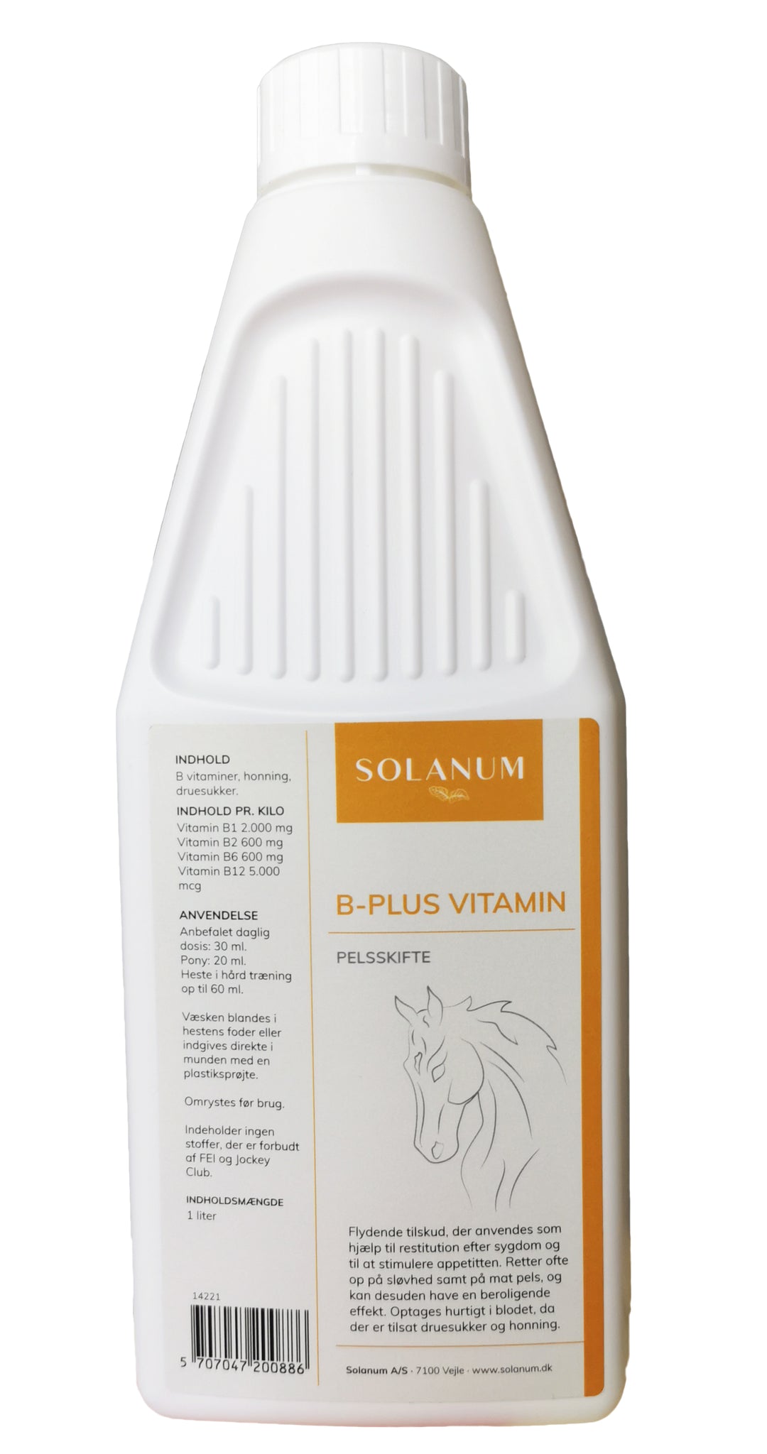Produktbillede af Solanum B-plus Vitamin 1 liter