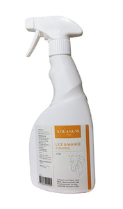 Produktbillede af Solanum Lice and Mange control 500 mililiter til hest