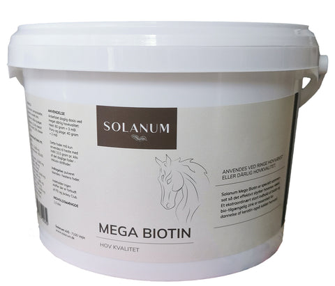 Produktbillede af Solanum Mega Biotin til hest