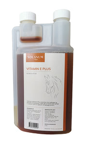 Produktbillede af Solanum Vitamin E plus 1 liter til hest
