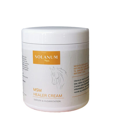 Produktbillede af Solanum MSM healer cream til hest